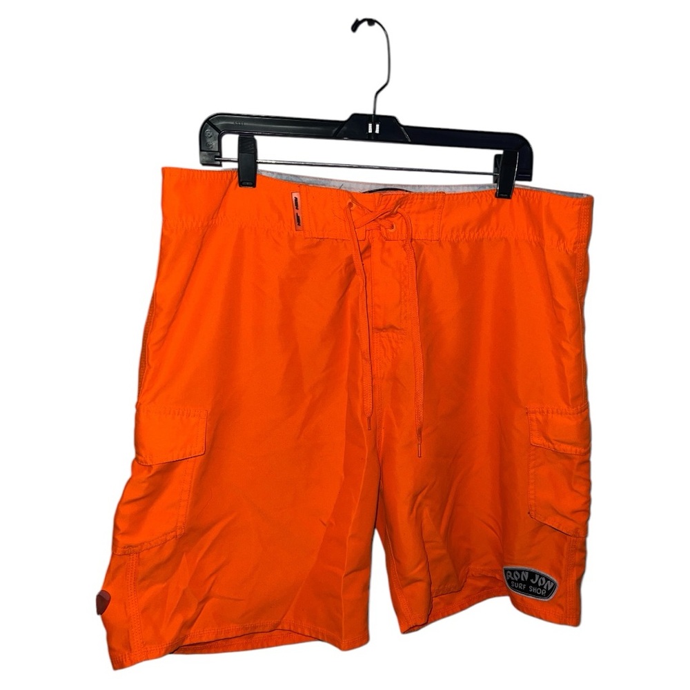 Ron Jon Swim Trunks Medium Neon Orange